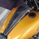 Carbon Fiber No Hole Tank Dash Panel Console For 2008-2023 Harley Touring with Right Gas Tank Cap - 图片 4