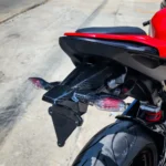 2023+ BMW S1000RR Dry Carbon Fiber License Plate Holder - 图片 2