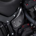 Carbon Fiber Side Battery Cover for Harley Davidson Low Rider S FXLRS Low Rider ST FXRST - 图片 8