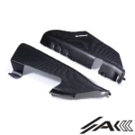 Ducati Panigale V4 Dry Carbon Fiber Exhaust Cover | AK Carbon