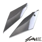 Yamaha R1 Dry Carbon Fiber Fuel Tank Side  | AK Carbon