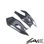 Yamaha R1 Dry Carbon Fiber Swingarm Cover | AK Carbon