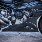 2019-2025 BMW S1000RR Carbon Fiber Belly Pan Undertray Lower Fairing - 图片 2