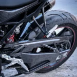 Carbon Fiber Rear Fender Splash Chain MudGuard Hugger for BMW S1000RR 2019-2025 - 图片 2