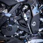 Carbon Fiber Sprocket Cover Protection for BMW S1000RR M1000RR 2020+ - 图片 2
