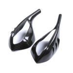 2019-2025 BMW S1000RR Dry Carbon Fiber Rear View Mirror Covers
