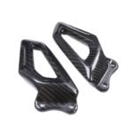 2019-2025 BMW S1000RR Dry Carbon Fiber Rearset Plate Foot Peg Protector Heel Guards - 图片 6