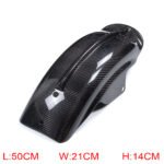 Carbon Fiber Rear Fender for Harley Davidson Sportster XL Cafe Racer Bobber Chopper 1994-2003 - 图片 8