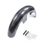 21" Carbon Fiber Front Fender for Harley Davidson Touring Models and Custom Baggers - 图片 8