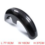 23" Carbon Fiber Front Fender for Harley Davidson Touring Models and Custom Baggers - 图片 8