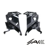Aprilia RS660 2021 Dry Carbon Fiber Frame Protectors | AK Carbon