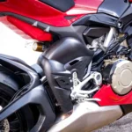 Ducati Streetfighter Dry Carbon Fiber Exhaust Cover | AK Carbon - 图片 2