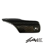 Ducati Panigale V4 Dry Carbon Fiber Exhaust Cover (Akrapovic) | AK Carbon - 图片 2