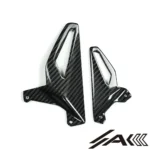 Ducati Panigale V4 Dry Carbon Fiber Heel Guard | AK Carbon