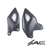 Ducati Panigale V4 Dry carbon fiber Heel Guards | AK Carbon