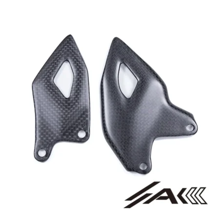 Ducati Panigale V4 Dry carbon fiber Heel Guards | AK Carbon