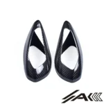 Ducati Panigale V4 Dry Carbon Fiber Mirror Covers | AK Carbon