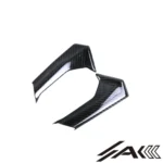 Ducati Panigale V4 Dry Carbon Fiber Mirror Stem Covers | AK Carbon - 图片 2