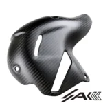 Ducati Panigale V4 V4S Dry Carbon Fiber Exhaust Cover | AK Carbon - 图片 2