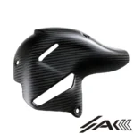 Ducati Panigale V4 V4S Dry Carbon Fiber Exhaust Cover | AK Carbon