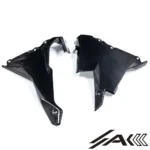 Triumph Daytona 660 Dry carbon fiber Lower Side Panels | AK Carbon
