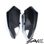 Triumph Daytona 660 Dry carbon fiber Rear Side Panels | AK Carbon