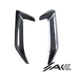 Triumph Daytona 660 Dry carbon fiber Side Panels | AK Carbon