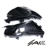 Triumph Daytona 660 Dry carbon fiber Tank Cover | AK Carbon - 图片 4