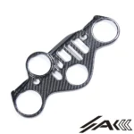 Yamaha R1 Dry Carbon Fiber Yoke Cover | AK Carbon - 图片 2