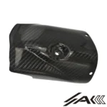 Yamaha R6 Dry Carbon Fiber Exhaust Heat Shield | AK Carbon - 图片 2