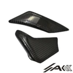Yamaha R6 Dry Carbon Fiber Frame Covers | AK Carbon