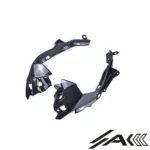Yamaha R6 Dry Carbon Fiber Headlight Side Plates | AK Carbon - 图片 2