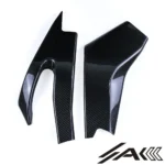 Yamaha R6 Dry Carbon Fiber Swingarm Covers | AK Carbon