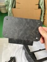 Carbon Fiber Saddlebag License Plate for Harley Davidson Road Glide 2009-2023 Street Glide 2009-2023
