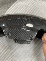 Carbon Fiber Short Racer Front Fender for Harley Davidson Road Glide 2009-2023+ Street Glide 2009-2023 - 图片 16