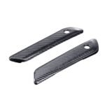 Carbon Fiber Saddlebag Lid Latch Covers for Harley Davidson Touring Road Glide 2024+ Street Glide 2024+