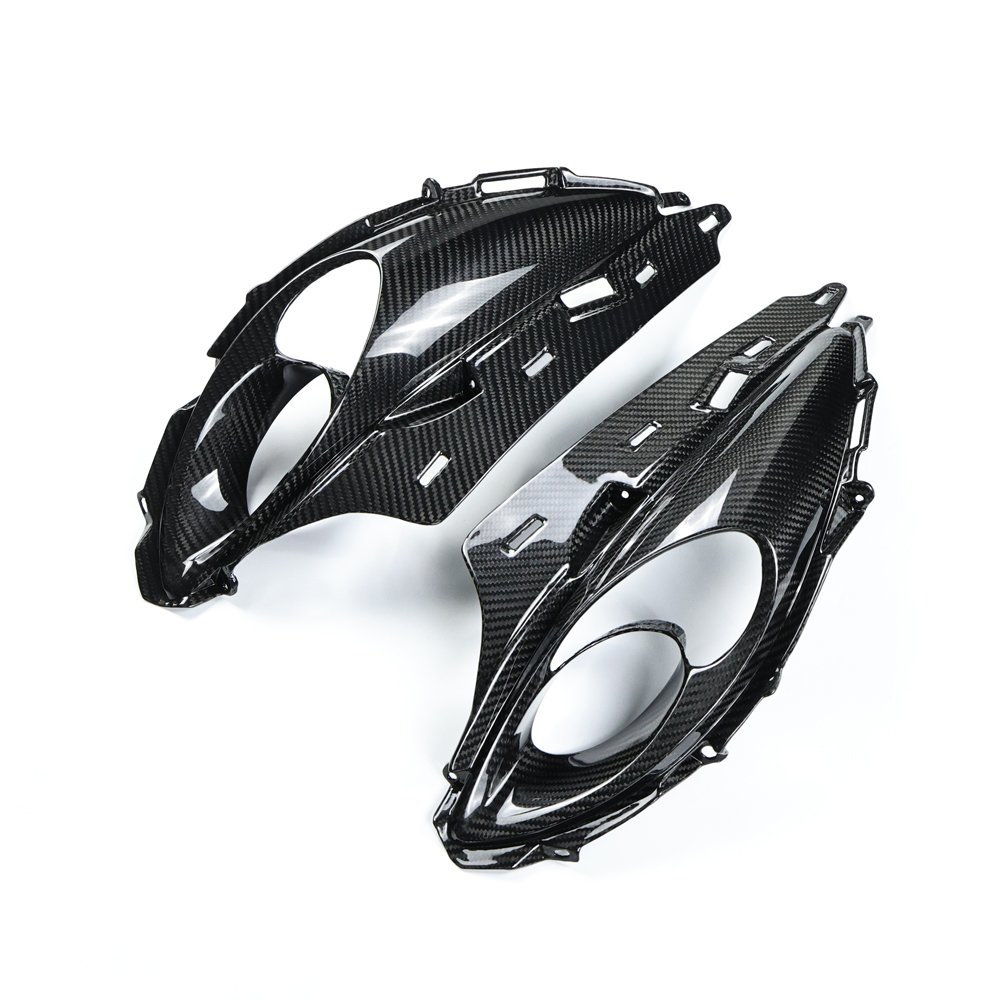 1K1A8869 Carbon Fiber Front Upper Fairing Ducts for Suzuki GSX1300R Hayabusa Gen2 2008-2020 - 图片 1