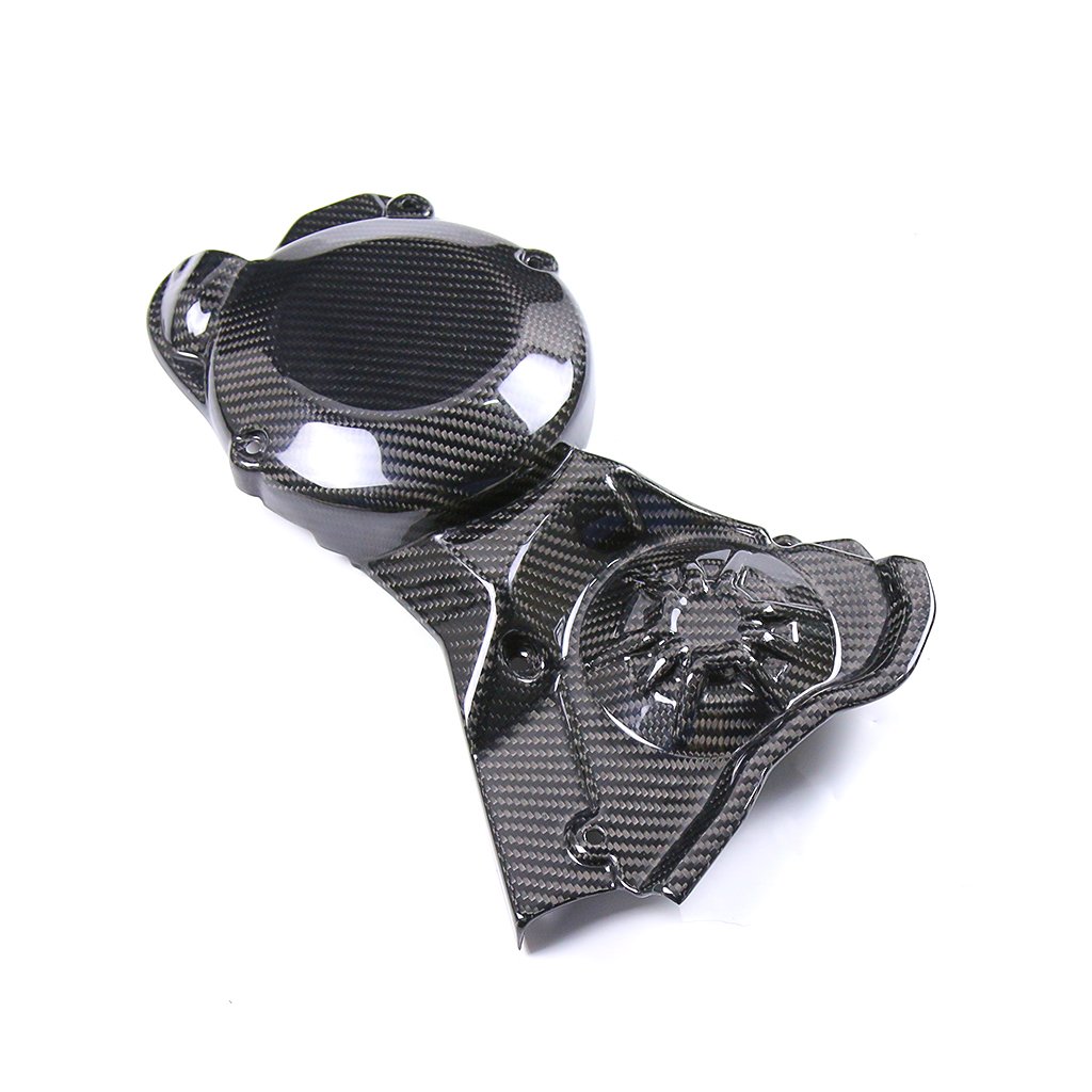 IMG_0263 Carbon Fiber Engine Cover For Aprilia RSV4 2021+ Tuono V4 2021+ - 图片 1
