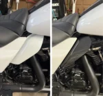 Carbon Fiber Mid Frame Air Deflector Heat Shields for Harley Davidson Touring Street Electra Road Glide Road King Ultra Limited 2009-2026 - 图片 20