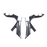 Carbon Fiber Rear Passenger Footrest Cover for Suzuki GSX1300R Hayabusa Gen3 2021-2026