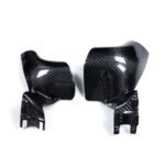 Carbon Fiber Mid Frame Air Deflector Heat Shield Cover for Harley Davidson Softail 2018-2025 - 图片 4