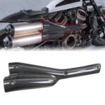 Carbon Fiber Exhaust Pipe Heat Shield Cover for Harley Davidson Sportster S 1250 RH1250 2021+ - 图片 14
