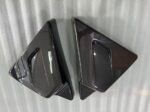 Carbon Fiber FXR Style Triangle Side Battery Cover for Harley Davidson Touring 2009-2023