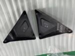 Carbon Fiber FXR Style Triangle Side Battery Cover for Harley Davidson Touring 2009-2023 - 图片 2
